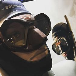 Маска BEUCHAT Lynx с супер низким объемом с отличным полем зрения