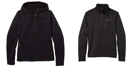 Новые кофты из Polartec от фирмы Marmot