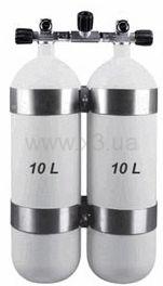 BTS Спарка стальная 10 л, 300 Bar, DIR Style