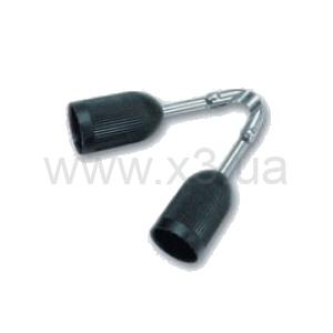 OMER Зацеп шарнирный "французский" 16мм укороченный