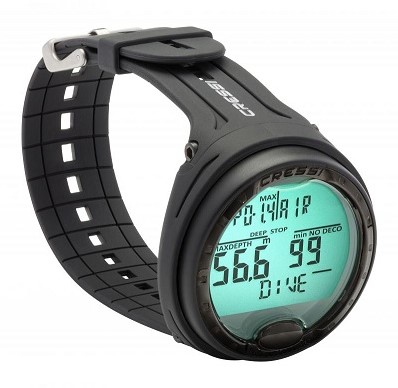 MICHELANGELO DIVING COMPUTER BLACK METAL (для фридайвинга и скубадайвинга)