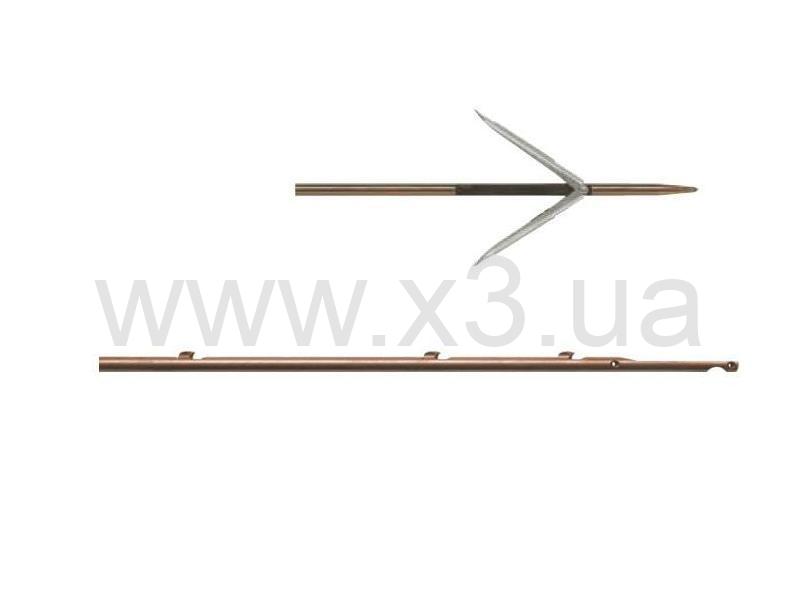 SALVIMAR Гарпун SQUALO нерж сталь SANDVIK, 7мм, 2 флажка, 170см