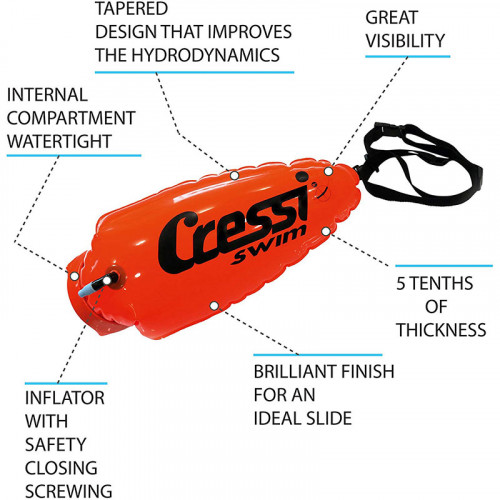 Поступление  буя для пловцов CRESSI SUB SWIM BUOY