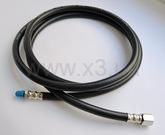 BS DIVER Шланг высокого давления в нейлоновой оплётке 80 см