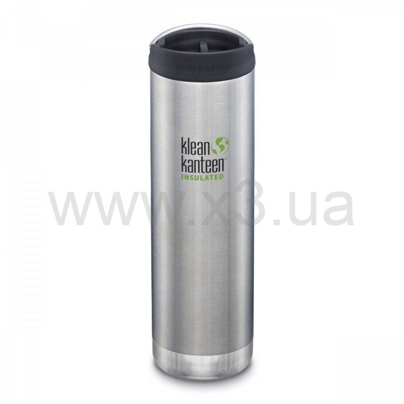 KLEAN KANTEEN  Термочашка TKWide Cafe Cap Brushed Stainless 592 ml