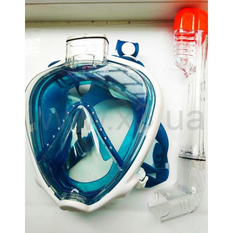 BS DIVER Полнолицевая для снорклинга (антифог, силиконовый ремешок)