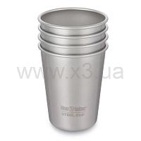 KLEAN KANTEEN  Набор стальных стаканов Pint Cup 295 мл (4 шт)