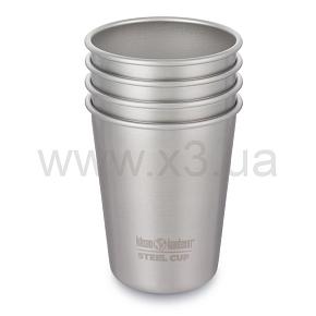 KLEAN KANTEEN  Набор стальных стаканов Pint Cup 295 мл (4 шт)