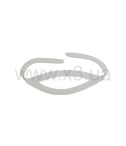 BEST DIVERS MASK STRAP WHITE SILICONE 15 mm 