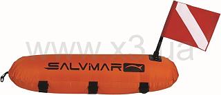 SALVIMAR Буй торпедо в чехле с двумя флагами