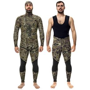 Гидрокостюм Marlin ELEMENT LONG JOHN 7 мм Green-тепло и комфорт под водой