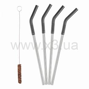 KLEAN KANTEEN  Набор стальных трубочек 5 Piece Straw Set Multi Colored