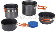 TRAMP Набор посуды из анодированного алюминия на 1-2 персоны (0,9+1,3)