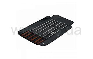 КЕМПИНГ Набор шампуров с деревянными ручками BQ-0710