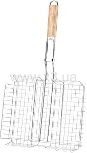 КЕМПИНГ Двойная хромированная решетка G102