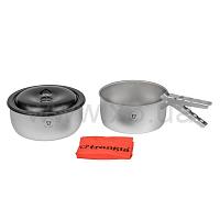 TRANGIA Набор посуды Tundra II-D 1.75 / 1.5 л (два котелка, крышка, ручка, чехол)