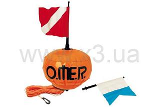 OMER Буй-шар с двумя флажками