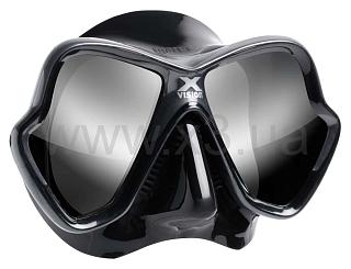 MARES X-VISION ULTRA LS черная с зеркальными линзами