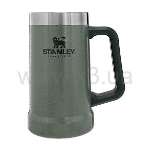 STANLEY Термокружка пивная Adventure Stein Hammertone Green 0.7 л