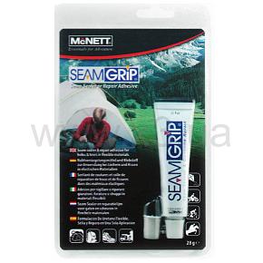 MCNETT Seam Grip 28gr with brush applicator in multilingual Clamshell (клей для ремонта)
