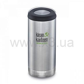 KLEAN KANTEEN  Термобутылка TKWide Loop Cap Brushed Stainless 355 ml