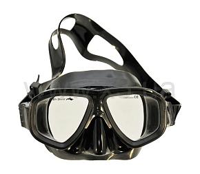 BS DIVER Apnoicus чёрный силикон, двустёкольная без бокса