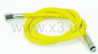 BEST DIVERS Hose STANDARD OCTOPUS 120 cm 9/16"F-3/8"M YELLOW AE0344/G
