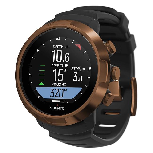 Новинка! Декомпрессиметр Suunto D-5 Copper с USB