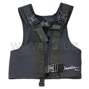 MARLIN Жилет грузовой быстросъемный Marlin BALANCE BLACK 3 мм нейлон/нейлон