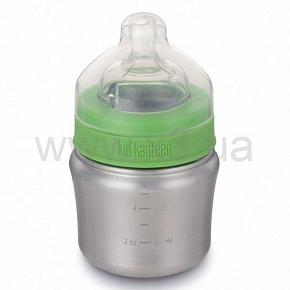 KLEAN KANTEEN  Бутылочка для кормления Baby Bottle Brushed Stainless 148 ml