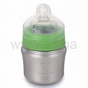 KLEAN KANTEEN  Бутылочка для кормления Baby Bottle Brushed Stainless 148 ml
