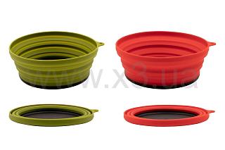 TRAMP Тарелка силиконовая с пластиковым дном 550 мл