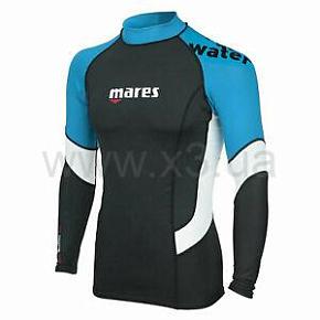 MARES Rash Guard Loose Fit длинный рукав мужская