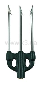 DEVOTO SUB Three lights stainless steel prong - heavy