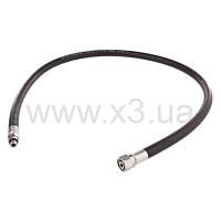 APEKS Шланг низкого давления Carbon для регуляторов и октопусов, 80 см (черный)