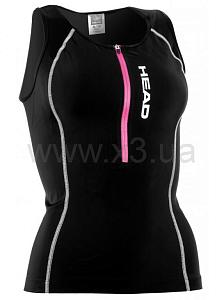 HEAD Майка для триатлона w/zip (жен)
