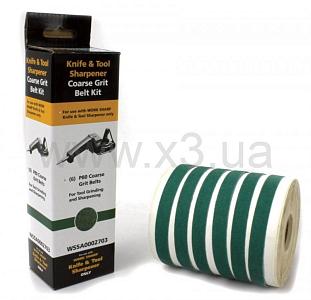 WORK SHARP Набор сменных ремней WSKTS, 6 шт. ГРУБЫЙ - зернистость P80