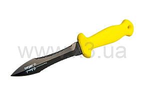 SARGAN ТУРГОЯК-СТРОПОРЕЗ ЧЕРНЕНЫЙ SUB/11/D/2/Yell нож желтая ручка