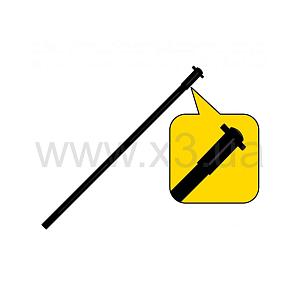 TRAMP Секция каркаса IceFisher 2 (полнотелый фибергласс, 9,5мм)