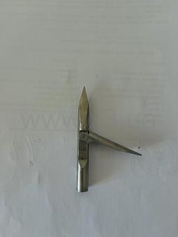 УКРАИНА Трехгранный 1 флажок сталь короткий