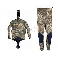 SIGMASUB NAM-LIONG 7мм. камуфляж суперстрейч/откр.пора (куртка + штаны)