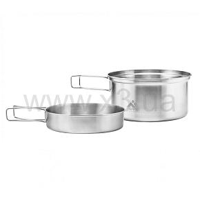 TERRA INCOGNITA Pot Pan Set M набор посуды стальной