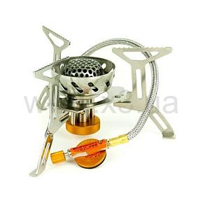 TRAMP TRG-047 Горелка со шлангом, пьезоподжигом и ветрозащитой TRG-047