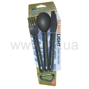 SEA TO SUMMIT Alpha Light Cutlery Set набор столовых приборов (Grey, 3)