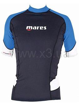 MARES Тенниска из лайкры RASH GUARD Trilastic (корт. рукав) муж.