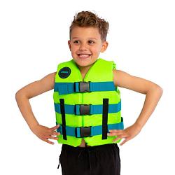 Детский спасательный жилет Jobe Nylon Life Vest Kids - безопасность и комфорт на воде