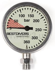 BEST DIVERS MANOMETRO SPG 63 0-400bar