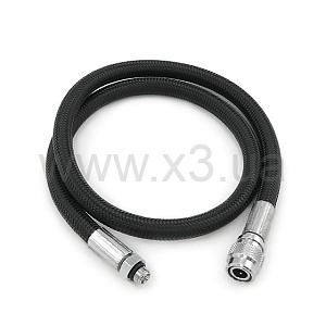 BEST DIVERS Hose BC/DRY SUIT HOSE XTREME 56 CM 3/8" BLACK