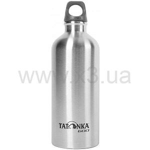 TATONKA Stainless Steel Bottle 0,6 L фляга (Silver)