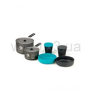 SEA TO SUMMIT Alpha Cookset 2.2 набор посуды (Pacific Blue/Grey)